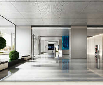 Modern Office Reception Desk-ID:307755956