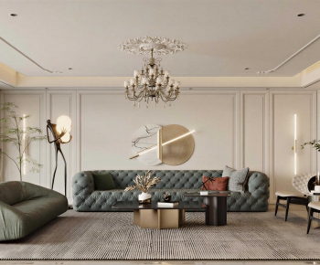 Modern A Living Room-ID:814030299