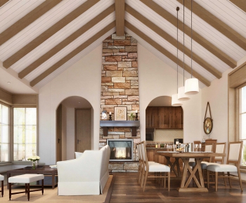 American Style A Living Room-ID:740919112