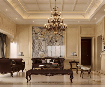 European Style A Living Room-ID:978591923