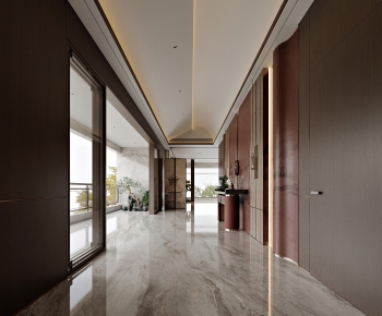 New Chinese Style Hallway-ID:787260063