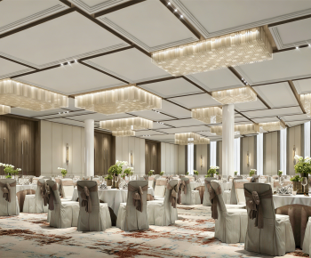Modern Banquet Hall-ID:247821092