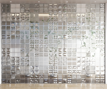 Modern Glass Screen Partition-ID:955739052