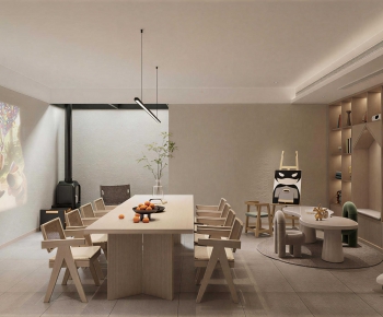 Wabi-sabi Style A Living Room-ID:687841892