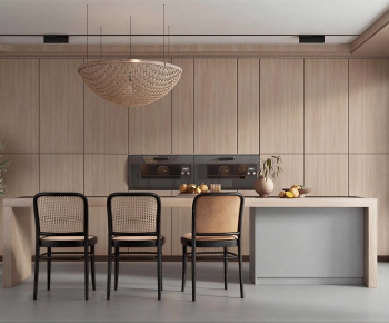Japanese Style Dining Room-ID:989343883