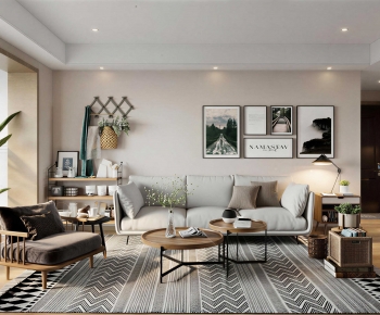 Nordic Style A Living Room-ID:461338048