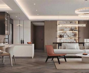 Modern A Living Room-ID:339418895