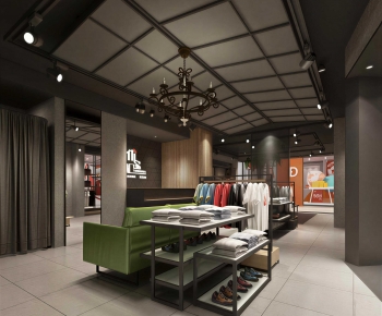 Industrial Style Clothing Store-ID:702847009