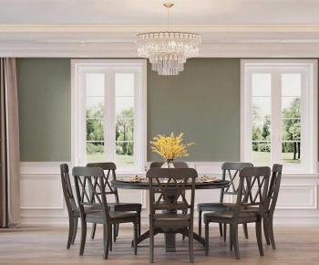 American Style Dining Room-ID:635344037