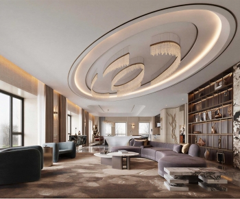 Modern A Living Room-ID:429656036