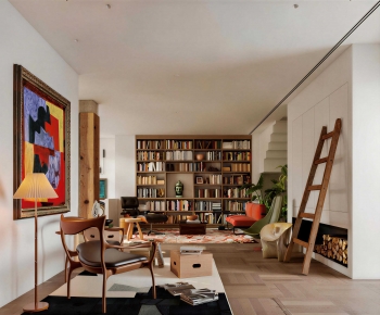 Modern A Living Room-ID:508371117