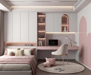 Modern Girl's Room Daughter's Room-ID:110964061