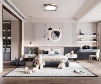 Modern Boy's Room And Son's Room-ID:188754086