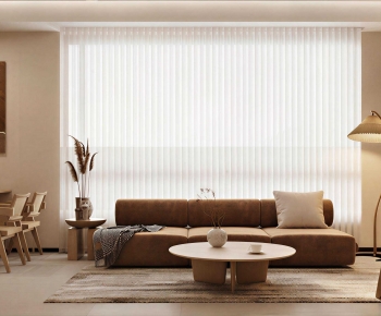 Wabi-sabi Style A Living Room-ID:969544893
