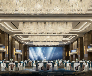 Modern Banquet Hall-ID:966085912