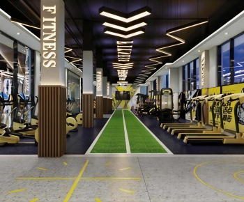 Industrial Style Gym-ID:301940928