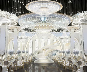 Modern Banquet Hall-ID:556304934