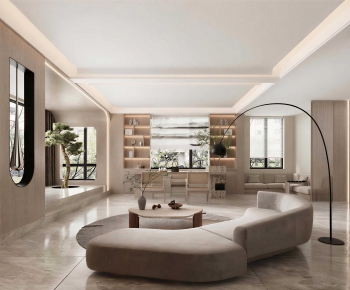 Wabi-sabi Style A Living Room-ID:831419943