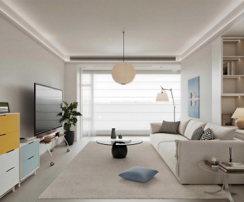Modern A Living Room-ID:699047099