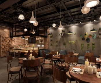 Industrial Style Restaurant-ID:858134984