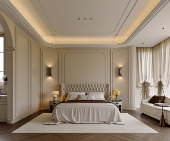 French Style Bedroom-ID:616416932