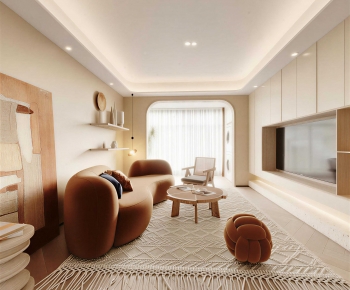 Modern A Living Room-ID:132452964