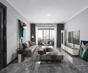 Modern A Living Room-ID:479202999