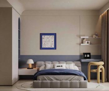 Modern Boy's Room And Son's Room-ID:727768906