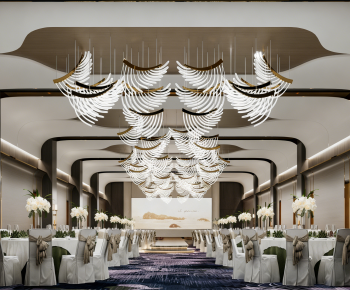 Modern Banquet Hall-ID:853887084