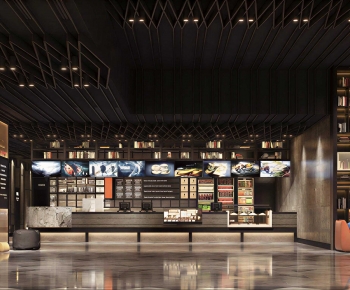 Industrial Style Restaurant-ID:398886925