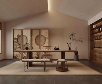 New Chinese Style Tea House-ID:503737938
