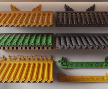 Chinese Style Building Component-ID:345622069