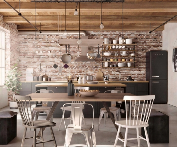 Industrial Style Restaurant-ID:820616016