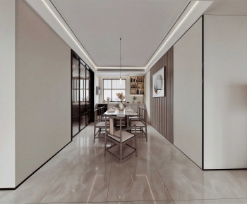 New Chinese Style Dining Room-ID:379650659