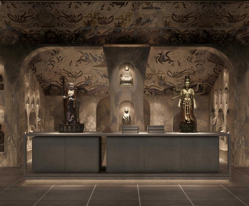 Modern Exhibition Hall-ID:471514944