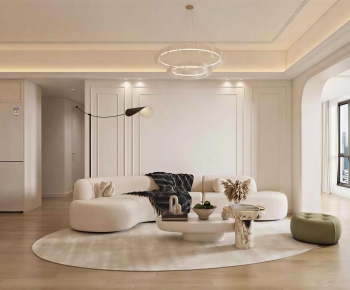 French Style A Living Room-ID:991621029