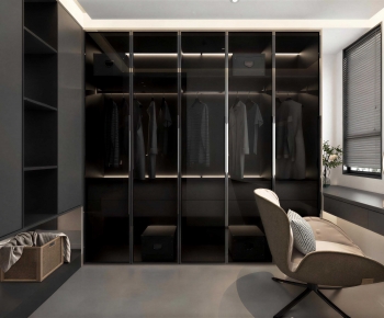 Modern Clothes Storage Area-ID:919641021