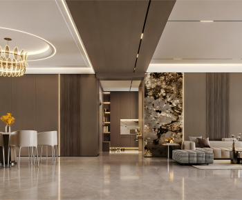 Modern A Living Room-ID:786349898