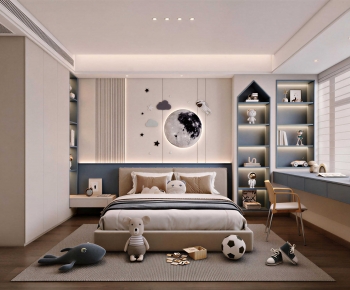 Modern Boy's Room And Son's Room-ID:867739929