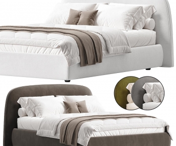 Modern Double Bed-ID:106796037