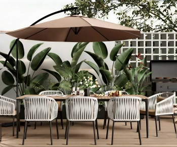 Modern Outdoor Tables And Chairs-ID:268340169