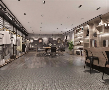Industrial Style Clothing Store-ID:393853901