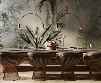 Modern Dining Table And Chairs-ID:613382101