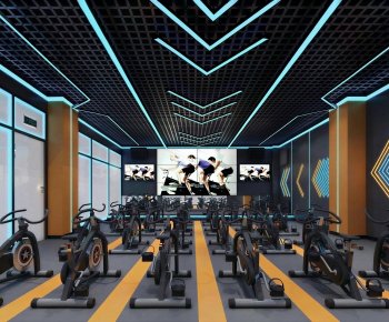 Industrial Style Gym-ID:983531953