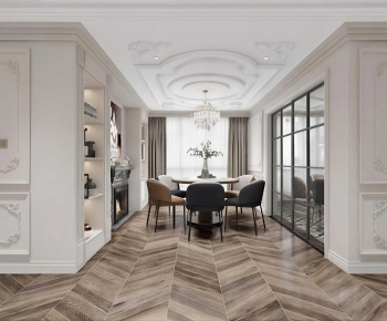 French Style Dining Room-ID:190254937