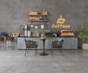 Industrial Style Leisure Table And Chair-ID:196209914