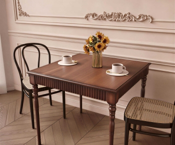 French Style Leisure Table And Chair-ID:759984025