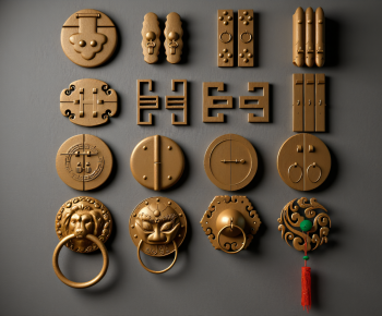 New Chinese Style Piece Of Hardware-ID:824229004