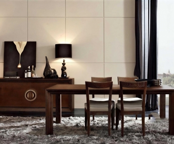 Modern Dining Table And Chairs-ID:229909475