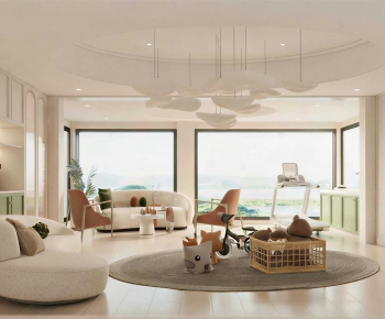 French Style A Living Room-ID:103049326
